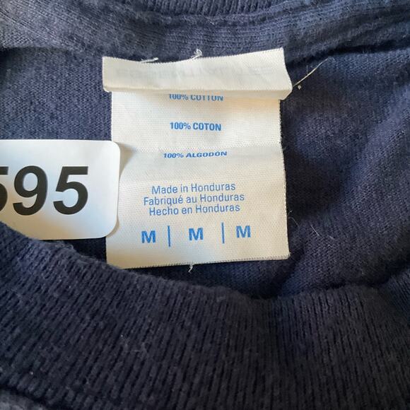 Port & Company Men Short Sleeve Tshirt size M,Blue,Fight Like A Girl Fire Rescue - Picture 7 of 9